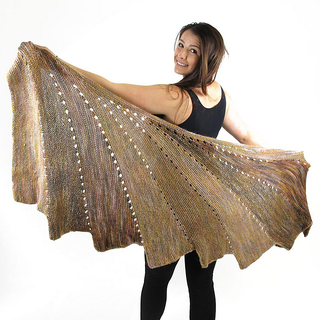 Arabella Swirl Shawl