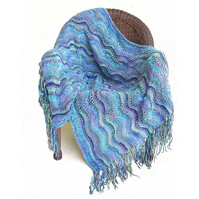 Feather & Fan Afghan