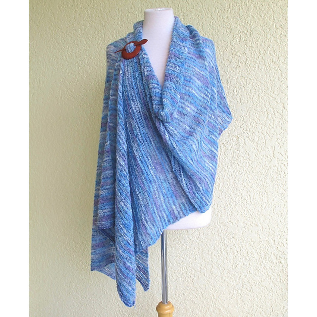 Alpaca Merino Shawl