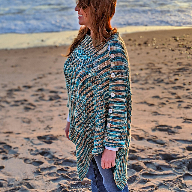 Sand & Sea Poncho