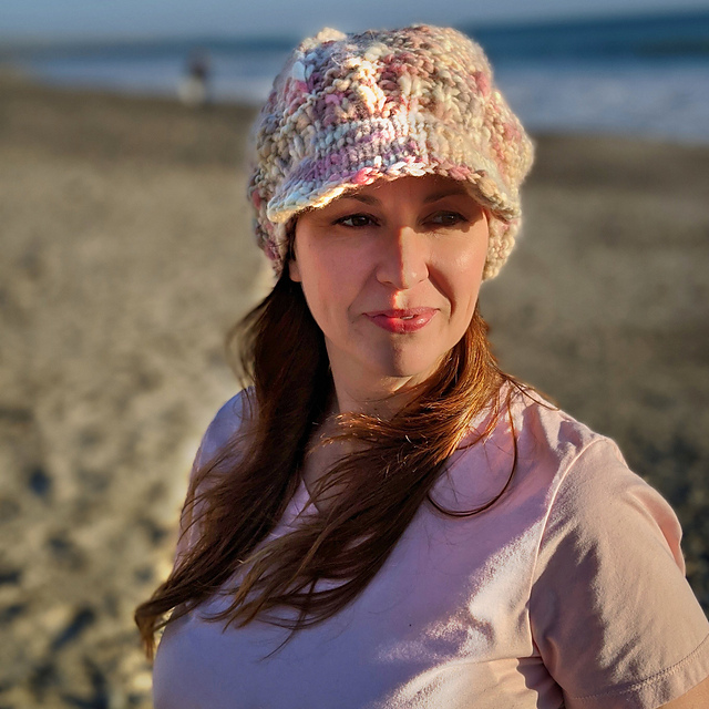 Flame Cabbie Hat