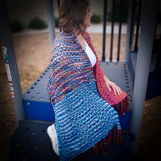 Feather Lace Wrap