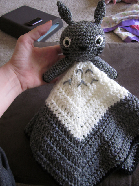 Ravelry: Totoro Lovey pattern by Craft Sauce