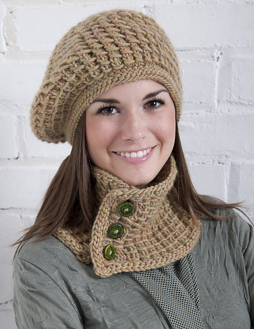 Catskills Cowl and Beret