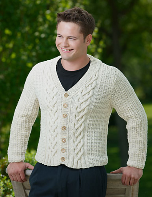 Bold Textures Cardigan