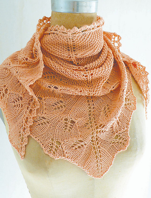 Leafprints Shawlette