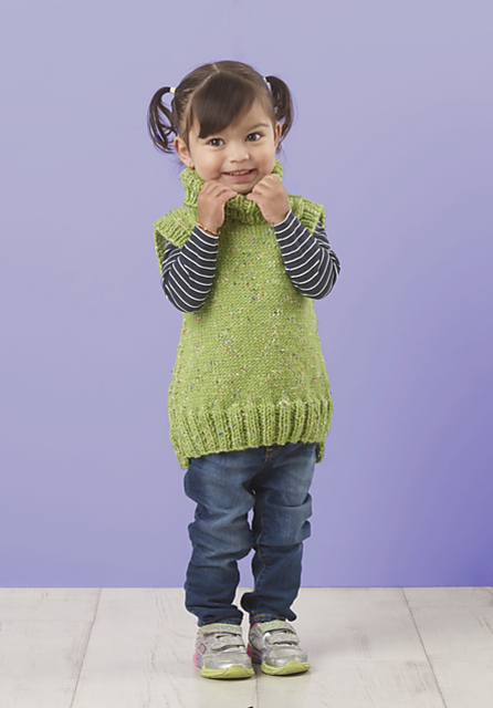 Cottage Tweed Kids Polo Vest