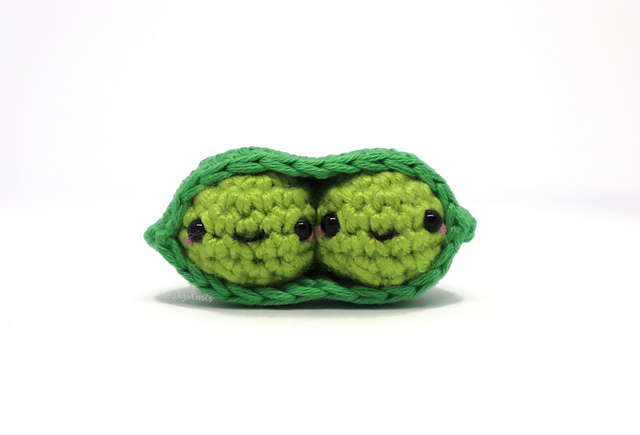 Amigurumi Peas In A Pod