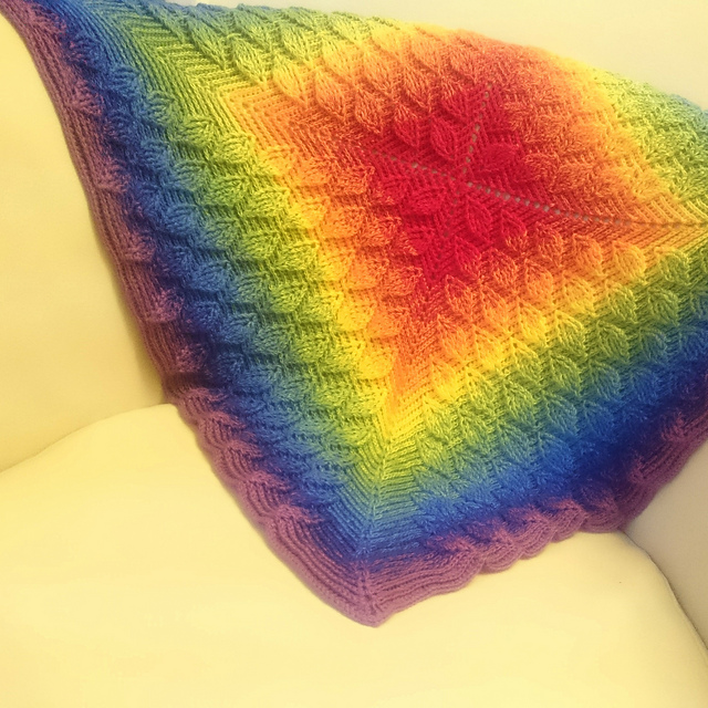3D Leaves Blanket