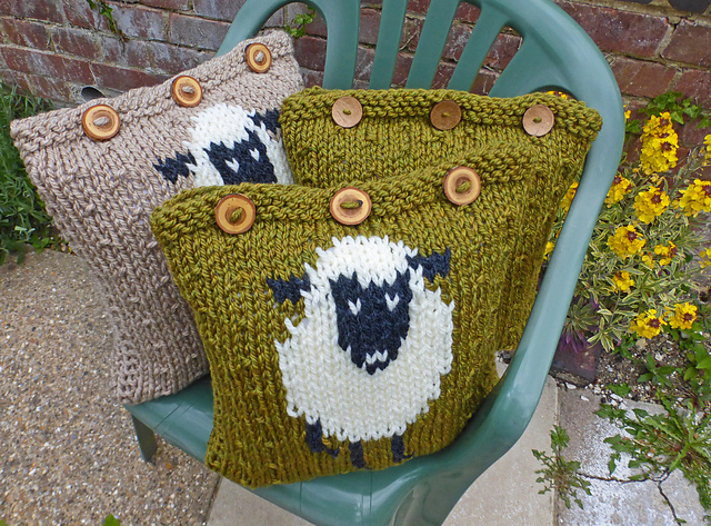 Shropshire Sheep Cushion Cover