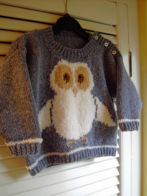 Oliver Owl - Child's Sweater