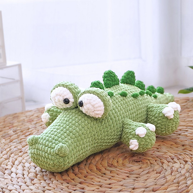 Ravelry: Chubby Crocodile pattern by Sleek Grace