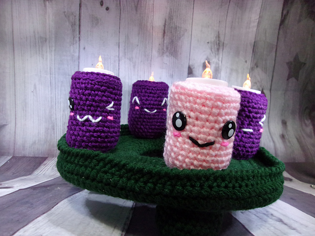 Kawaii Advent Candles