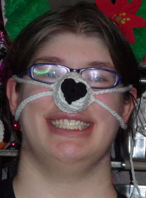 Panda / Fox Nose Warmer