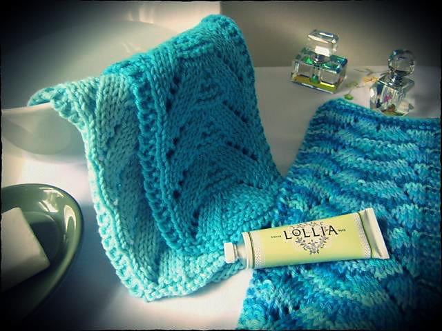 Water Nymph Washcloths