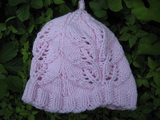 Sweet Leaf Toddler Hat