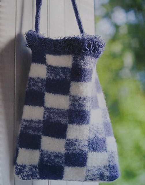 My Blue Checkerboard 