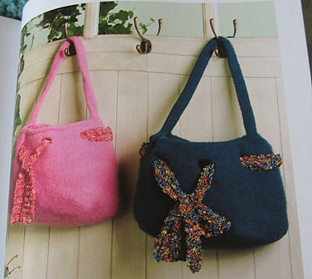 Claudia's Felted Purse with Scarf