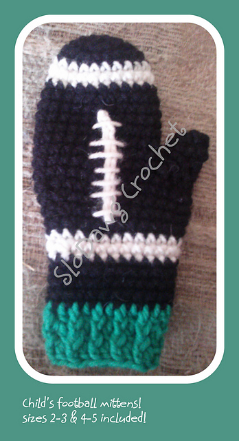 Football Mittens!!