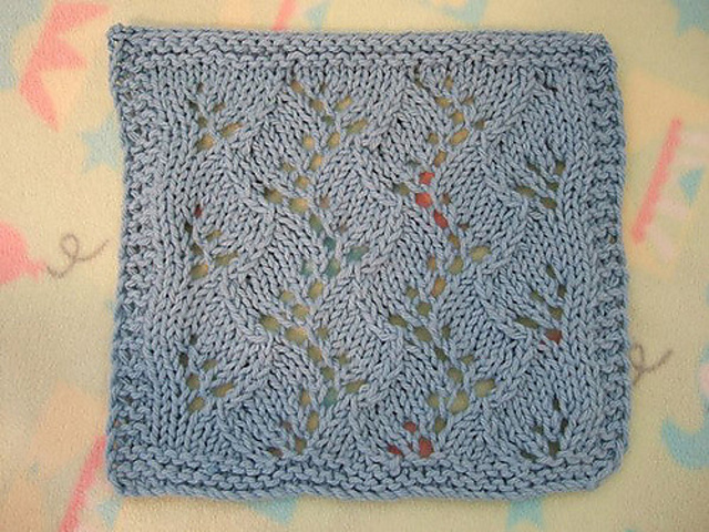 Traveling Vines Dishcloth