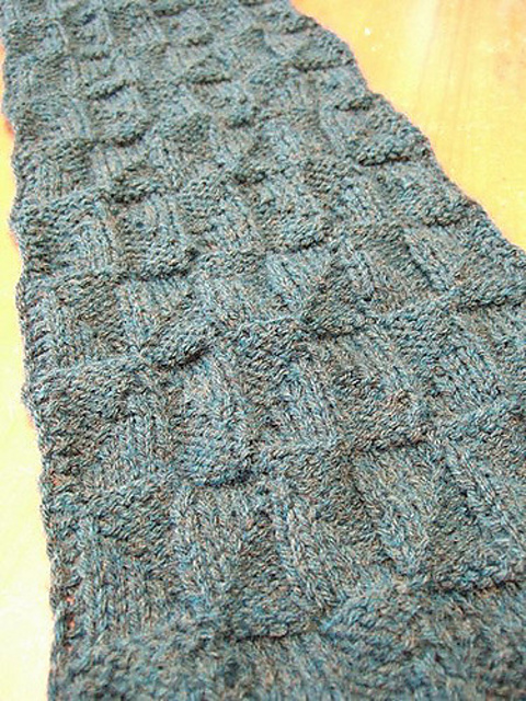 Pythagorean Reversible Scarf