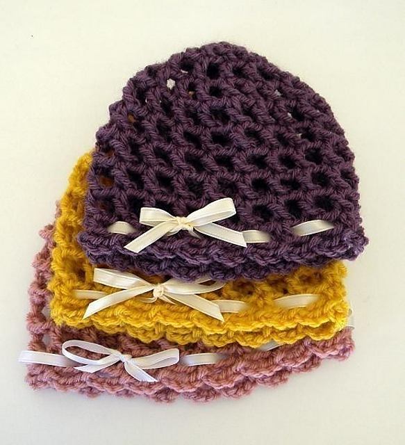 Baby Ribbon Beanie