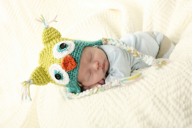Owl Earflap Hat
