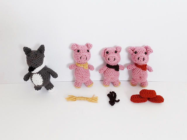 Three little pigs