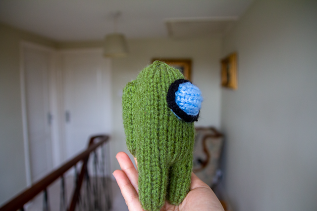 Knitted Among us crewmate