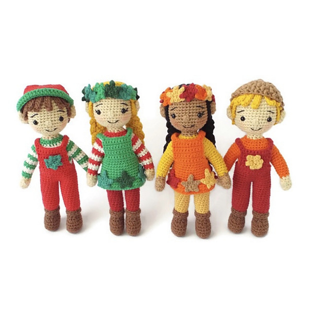 Little Autumn and Christmas Elves