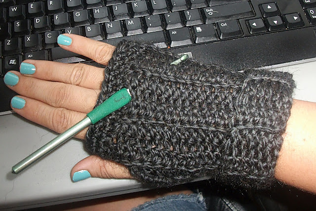 Easy Fingerless Gloves