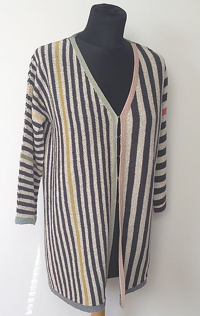 Sun blind cardigan