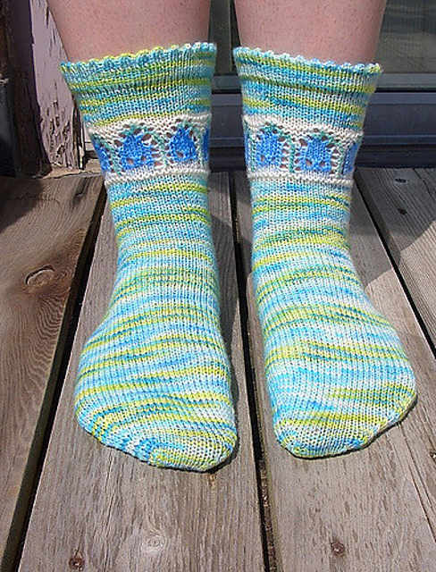 Bluebell Lace Socks