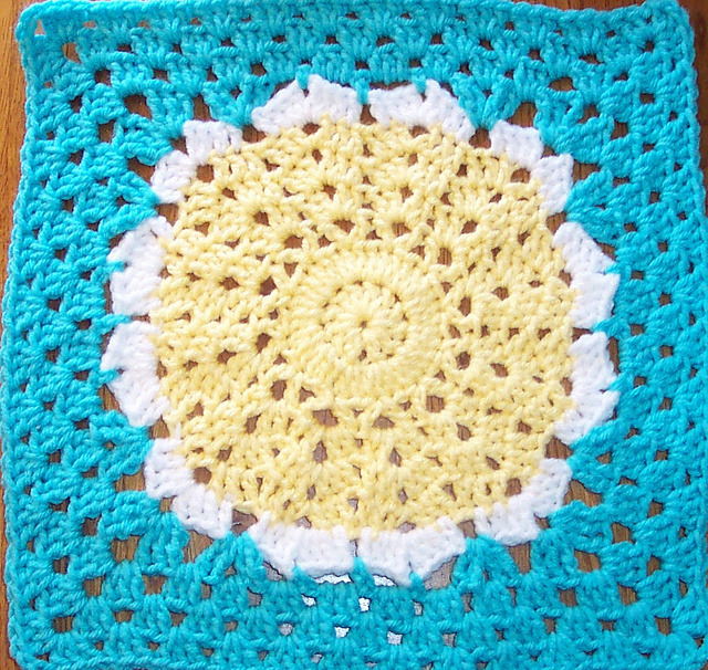 Flower Power Nbr 3 Ripple Square