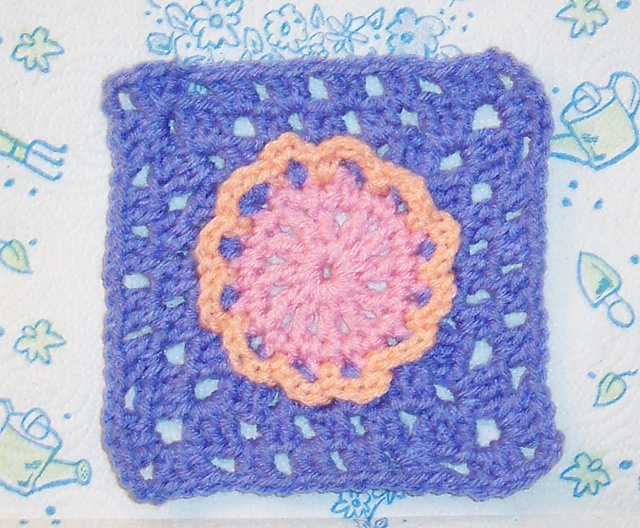 Flower Child Granny 6x6