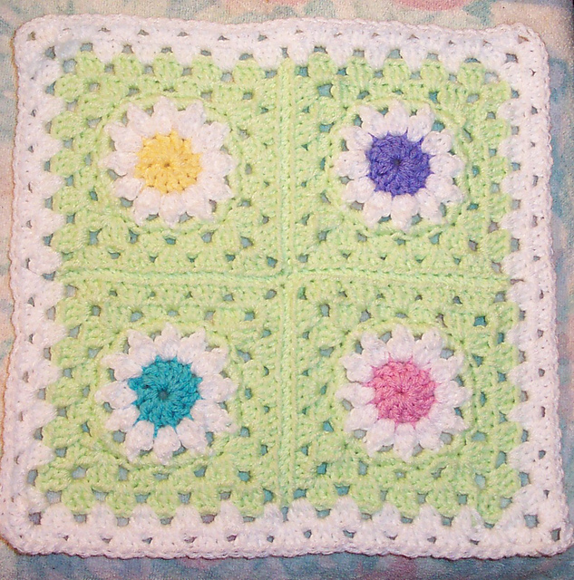Daisy Four Patch 12x12