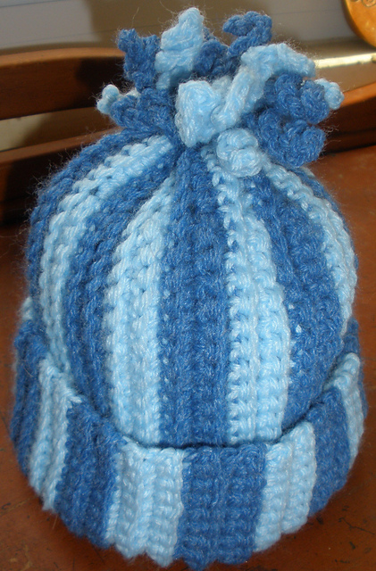 Brain Dead Easy Loopy Long Row Hat