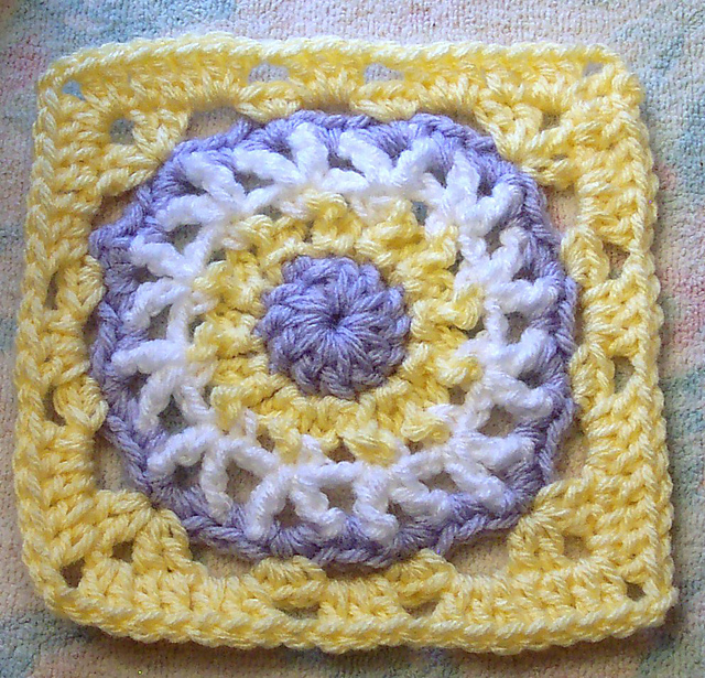 Cutie Pie Flower Square 6x6
