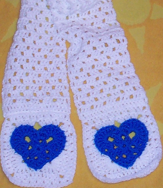 Two Heart Scarf