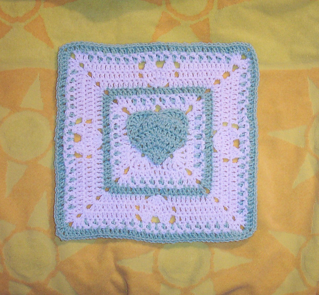 Heart of a Hippie 12" x 12" and 7" x 7"