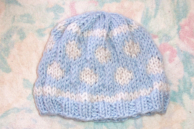 Baby Bubbles Knit Hat