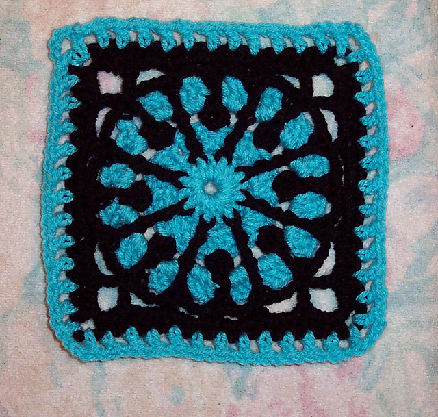 Stained Glass 7x7 Square