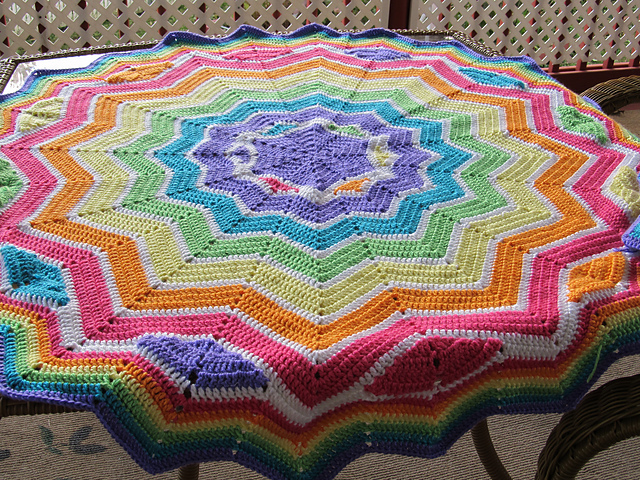 Whimsical Round Ripple 6 to 24 Points