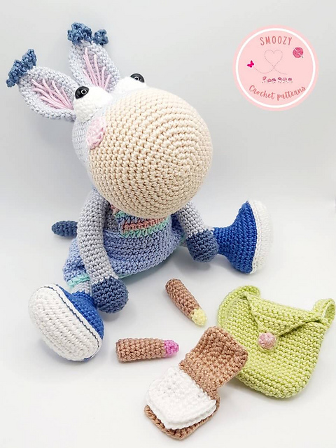Crochet donkey