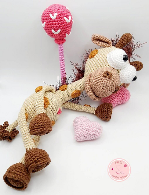 Crochet giraffe