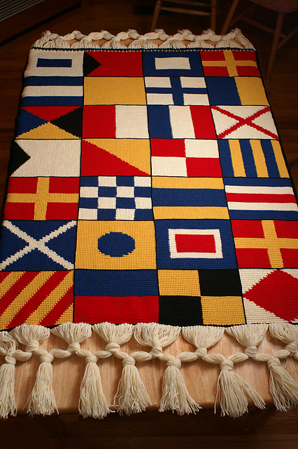 Nautical Afghan