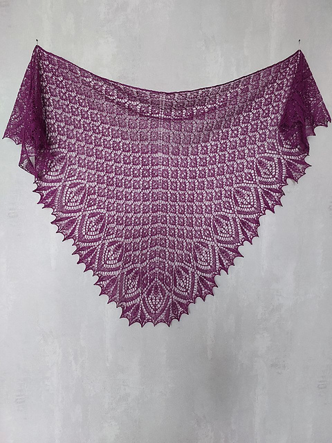Fotiniya Lace Knit Shawl