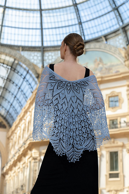 MILEDI Lace Knit Shawl