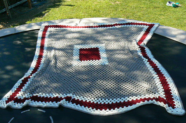 Sock Monkey Blanket