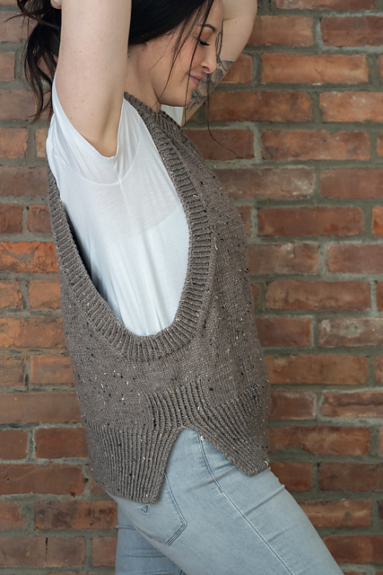 Ravelry: Interview Vest pattern by Kristen Zimel